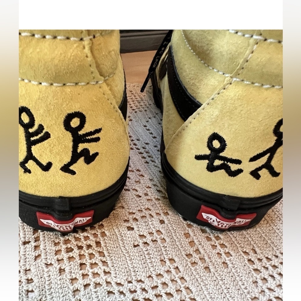 VANS Bonita Applebum Suede High Top Sneakers, Women’s 7.0 Men’s 5.5 like new - Picture 9 of 10